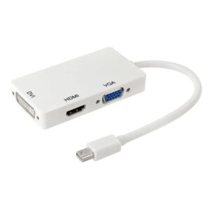 تبدیل Mini Display To HDMI+DVI+VGA