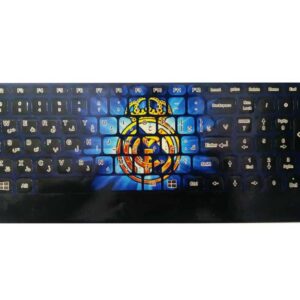 برچسب حروف فارسی فانتزی طرح رئال مادرید کد 110