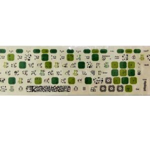 برچسب حروف فارسی فانتزی کد 30