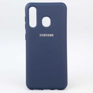 قاب سیلیکونی Samsung A20/A30 سرمه ای
