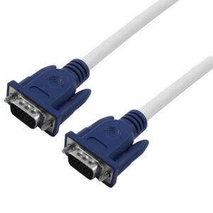 کابل VGA ضخیم ۱٫۵ متری پک سلفونی سفید