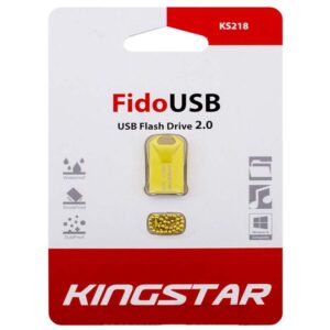 فلش 64 گیگ کینگ استار Kingstar KS218 Fido طلایی