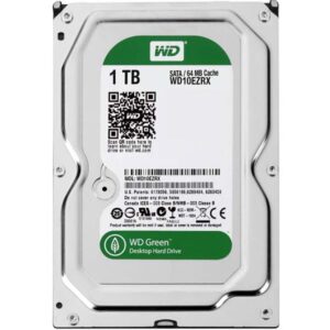 هارد اینترنال 1 ترابایت وسترن دیجیتال سبز Green WD10EZRX گارانتی شرکتی