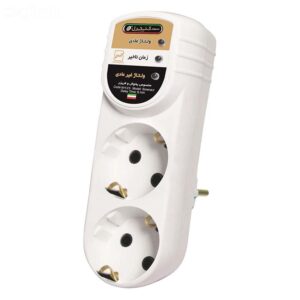 محافظ برق دیواری 2 خانه نمودار کنترل M125