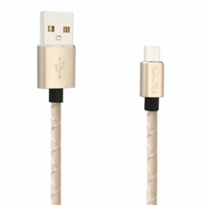 کابل شارژ MicroUSB تسکو TSCO TC A147 طلایی