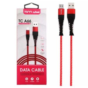 کابل شارژ MicroUSB تسکو TSCO TC A66 قرمز