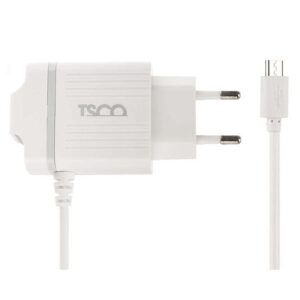 شارژر 2پورت + کابل شارژ MicroUSB تسکو TSCO TTC 49