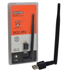 کارت شبکه USB بی سیم آنتن بلند مچر MACHER MR-136