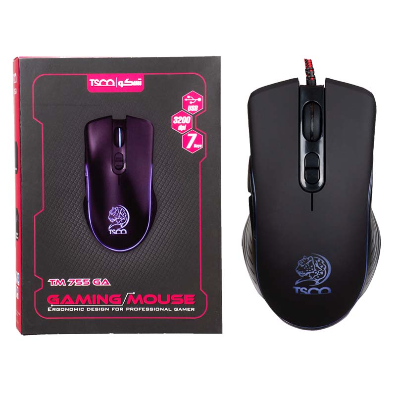 ماوس گیمینگ تسکو TSCO TM-755GA