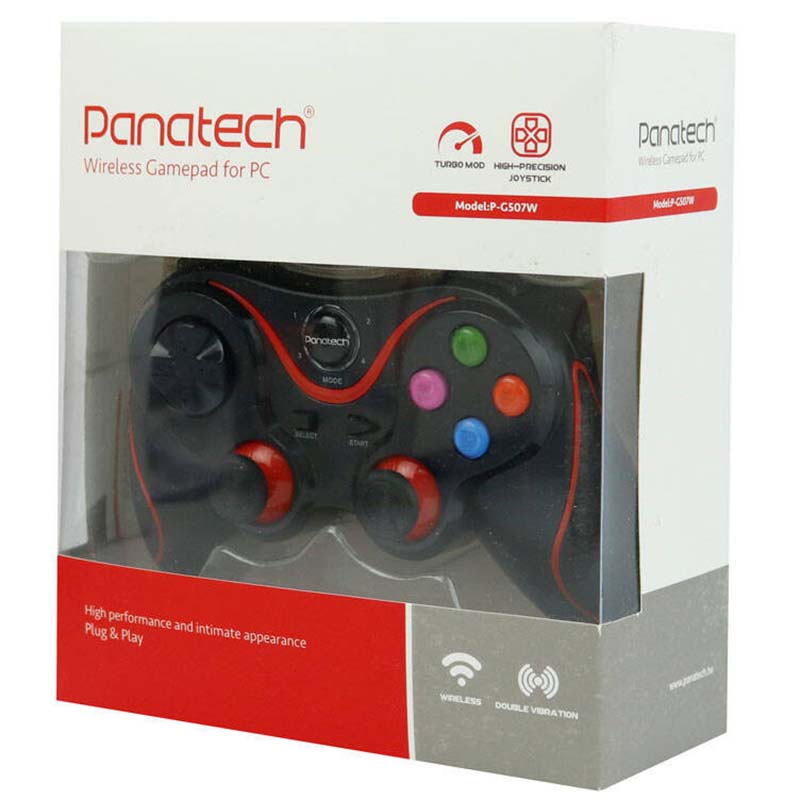 دسته بازی بی سیم شوک دار پاناتک Panatech P-G507W