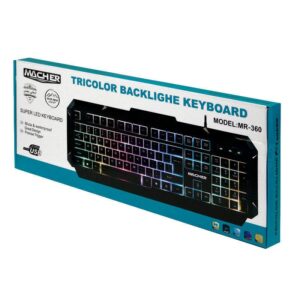 کیبورد گیمینگ RGB دار مچر MACHER MR-360