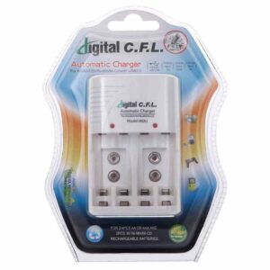 شارژر باتری 4 تایی دیجیتال اتوماتیک سی اف ال C.F.L C-802