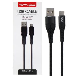 کابل شارژ Type-C تسکو TSCO TC C189
