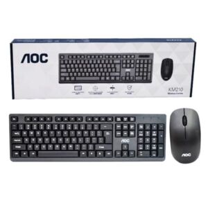 کیبورد و ماوس بی سیم ای او سی AOC KM210