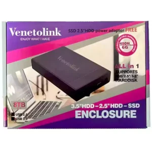 باکس هارد 3.5 اینچ کمبو usb3 ونتولینک Venetolink