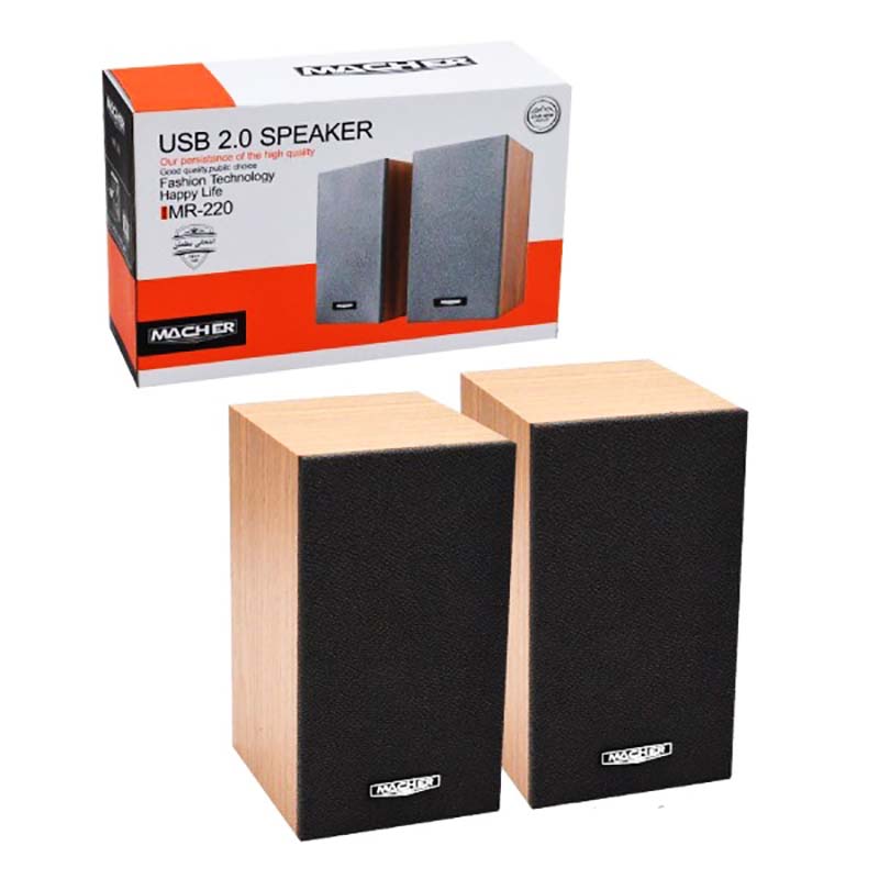 اسپیکر 2 تکه چوبی مچر Macher MR-220