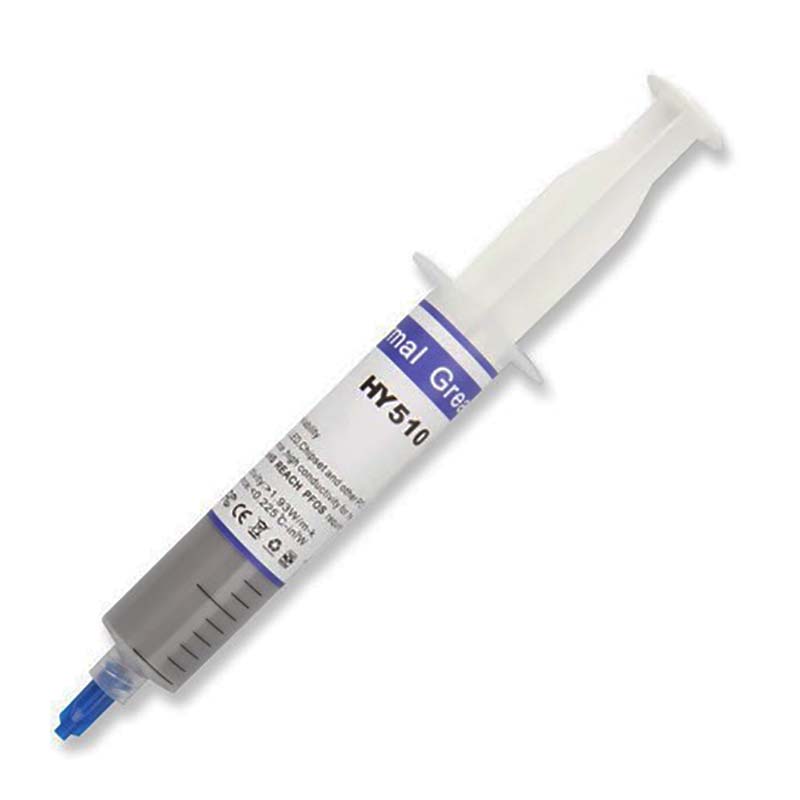 خمیر سیلیکون سرنگی نقره ای بزرگ دی نت D-net Hy-510