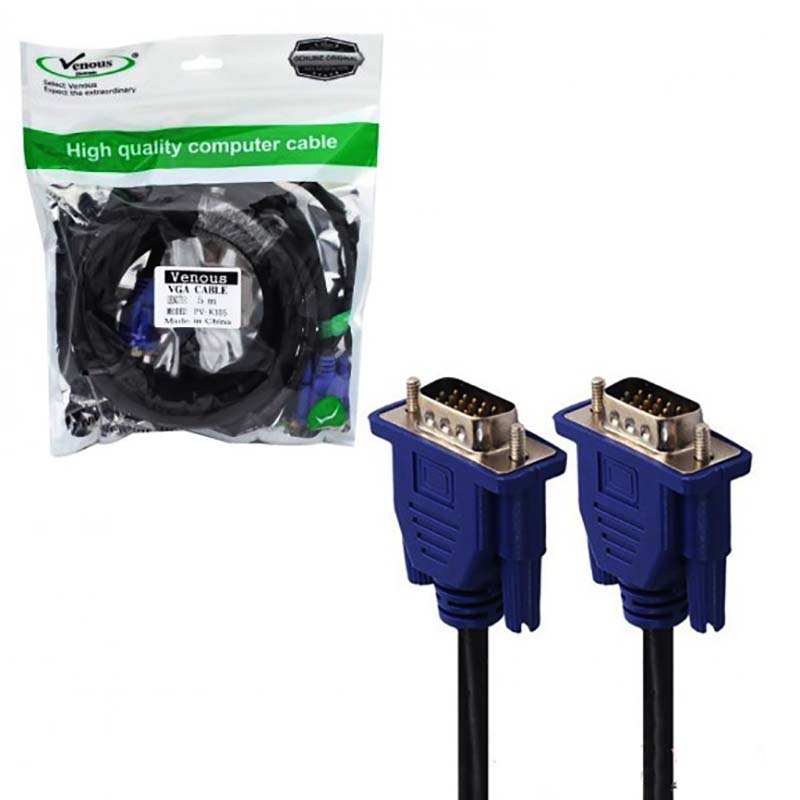 کابل 5 متری VGA ونوس Venous K105