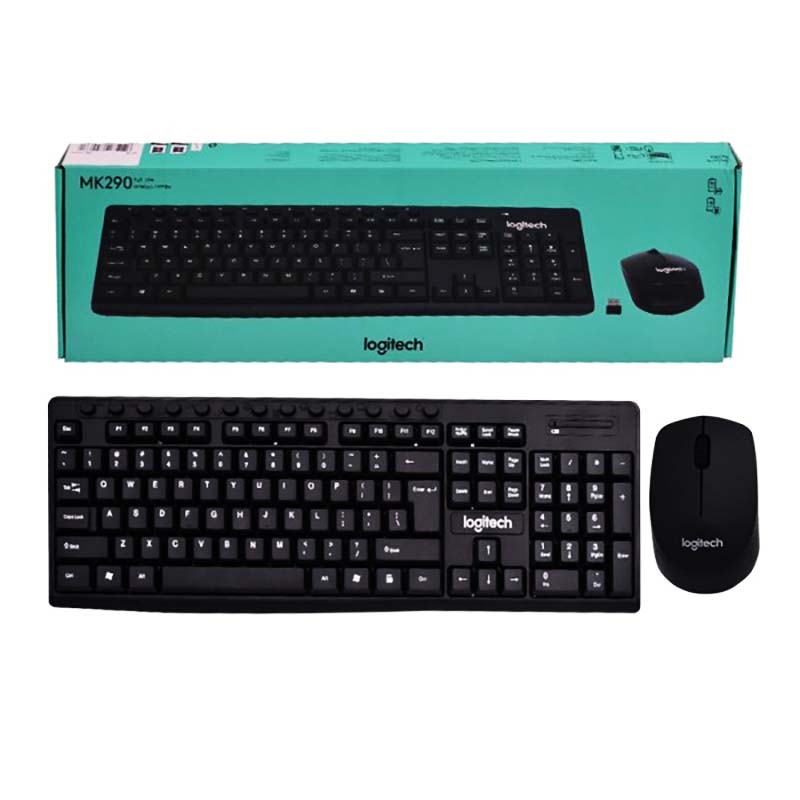 کیبورد و ماوس بی سیم طرح لاجیتک Logitech MK290