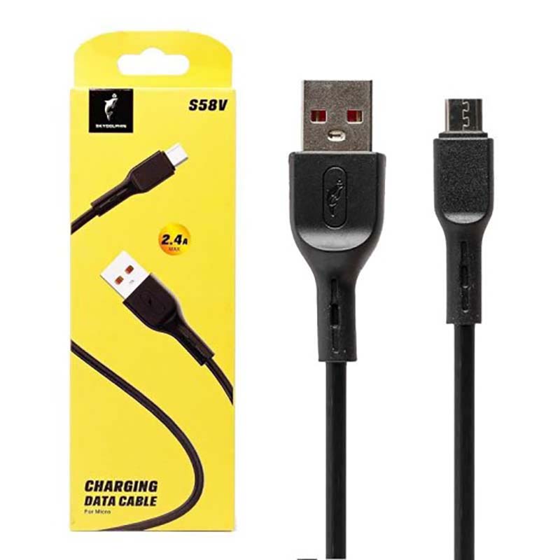 کابل شارژ میکرو MicoUSB دلفین SKY Dolphin S58V