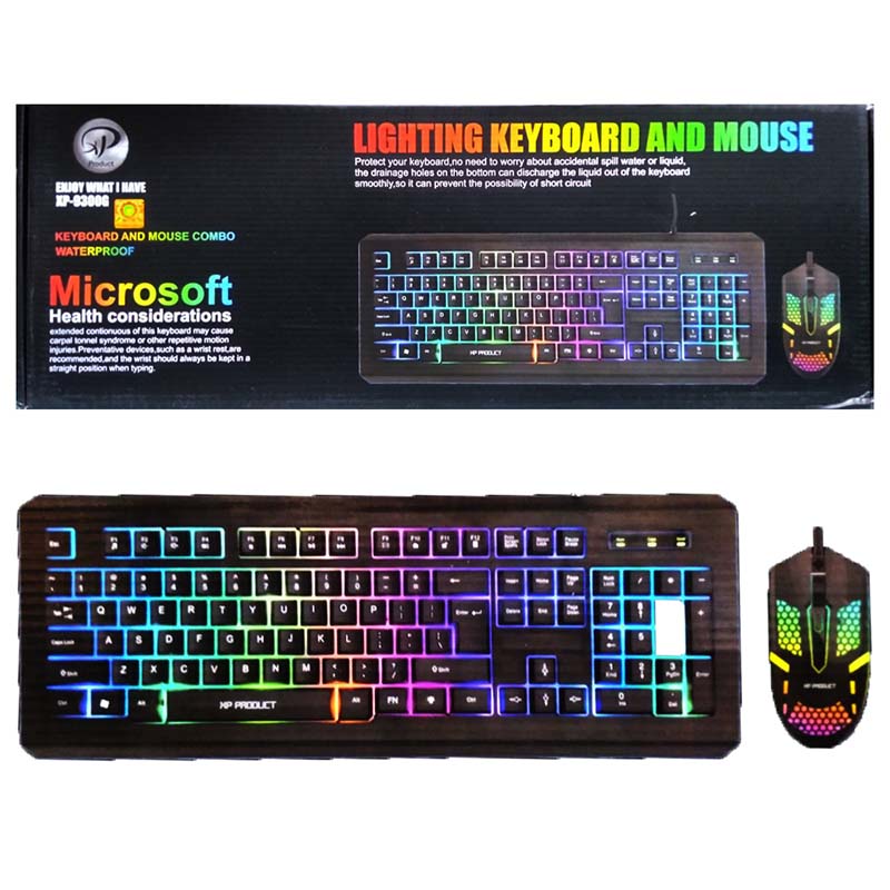 کیبورد و ماوس گیمینگ ایکس پی XP-9300