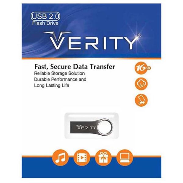فلش 16 گیگ وریتی VERITY V801 | فروش و پخش عمده تک استور