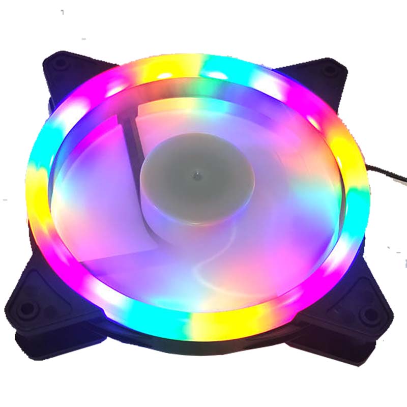 فن کیس 12*12 سانتی متر RGB دار دی نت D-NET
