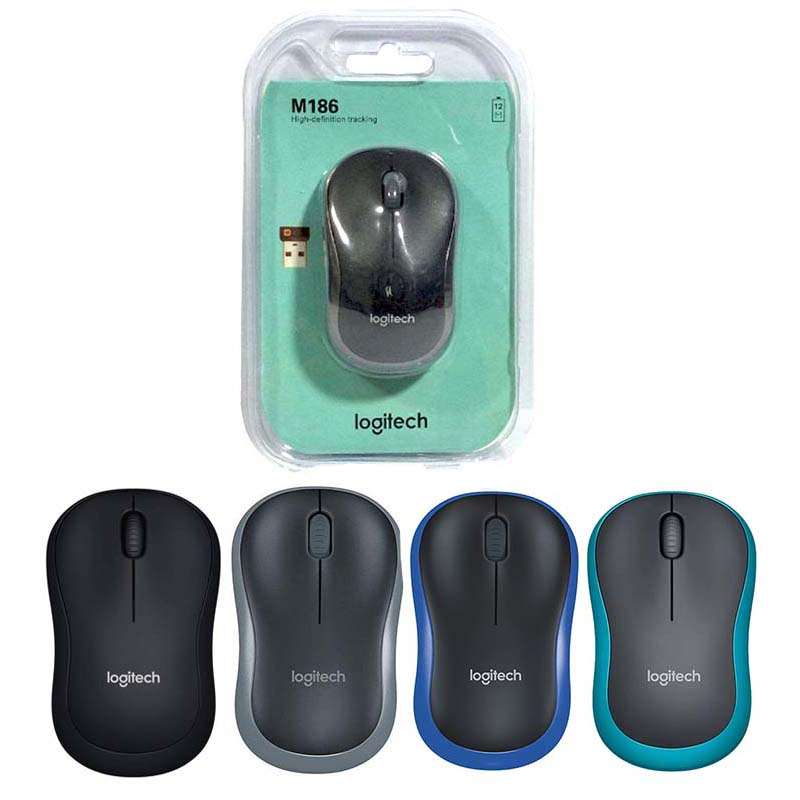 ماوس بی سیم طرح لاجیتک Logitech M186