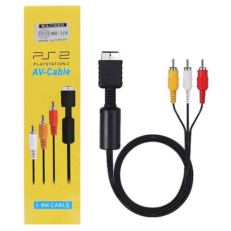 کابل تصویر 1.8 متری PlayStation2 پلی استیشن 2 مچر MACHER MR-119