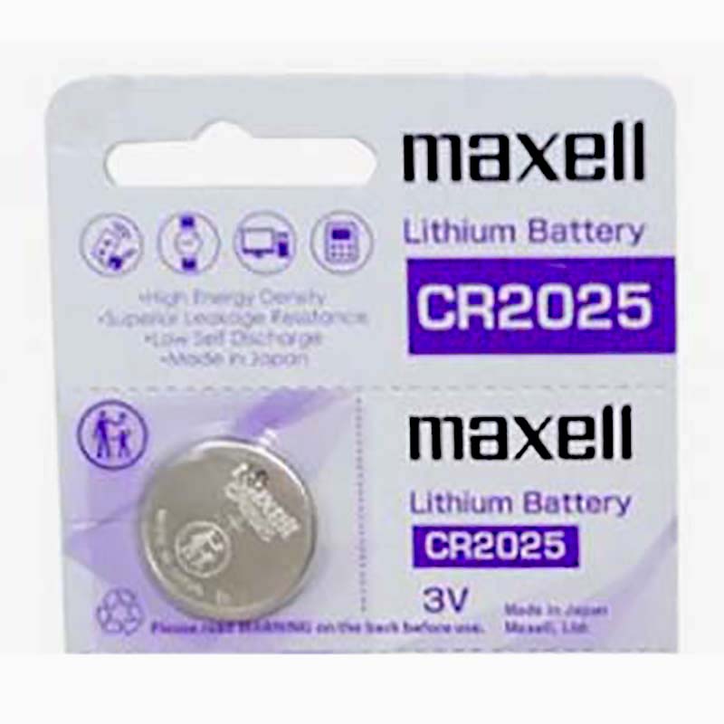 باتری سکه ای 2025 مکسل MAXELL پک بنفش