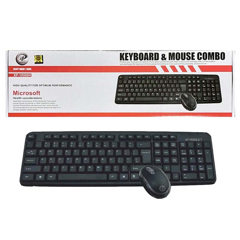 کیبورد و ماوس سیمی ایکس پی XP-10500