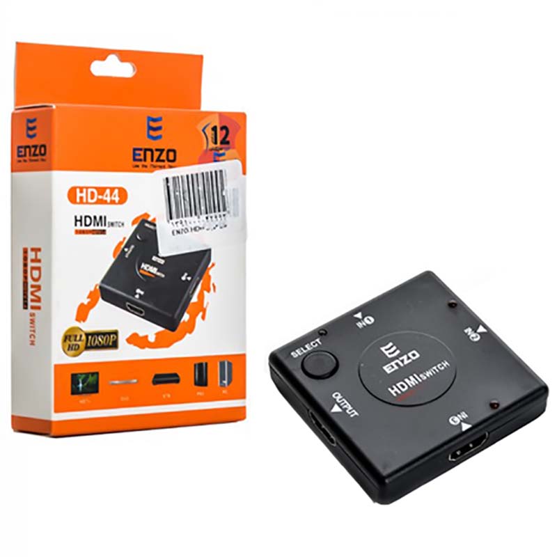 سوئیچ 3 به 1 HDMI انزو ENZO HD-44