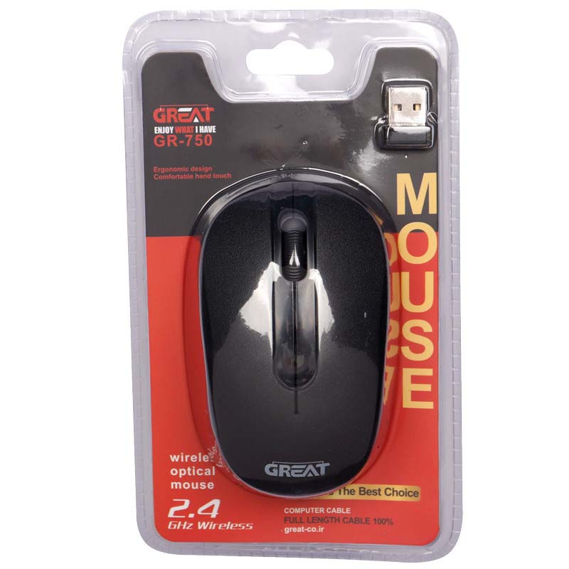 ماوس بی سیم گریت Great GR-750