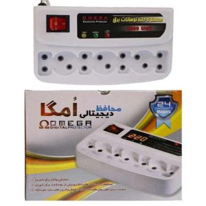 محافظ برق 7 خانه آنالوگ کلید دار 3 متری امگا Omega