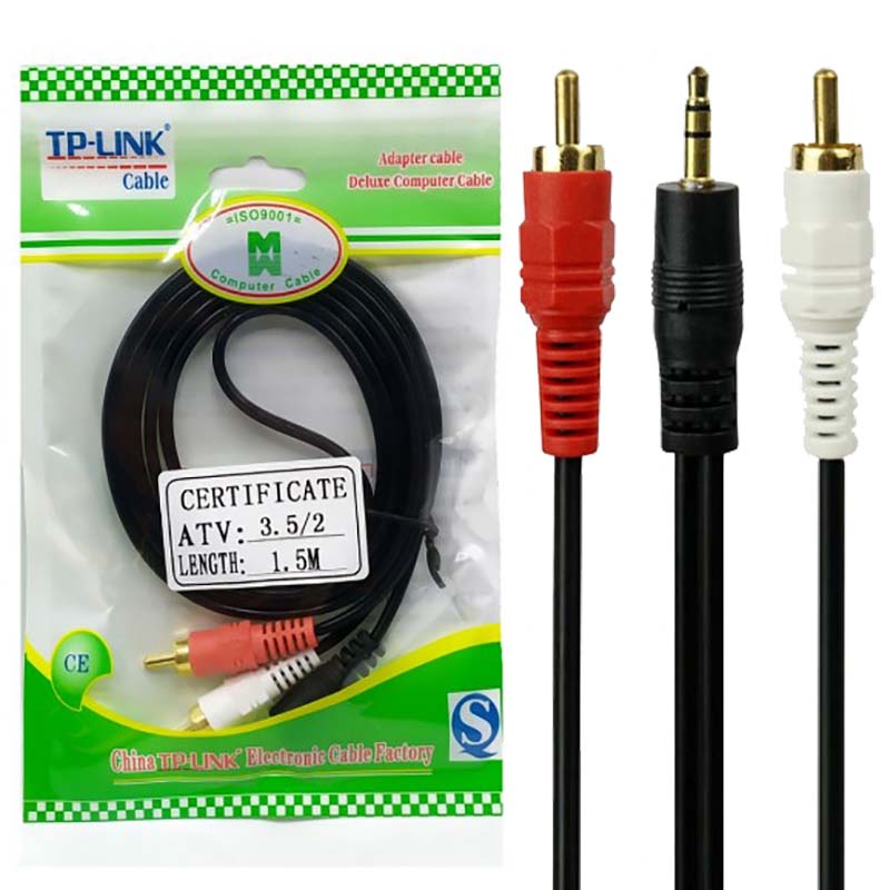 کابل 1 به 2 صدا 1.5 متری تی پی لینک TP-Link
