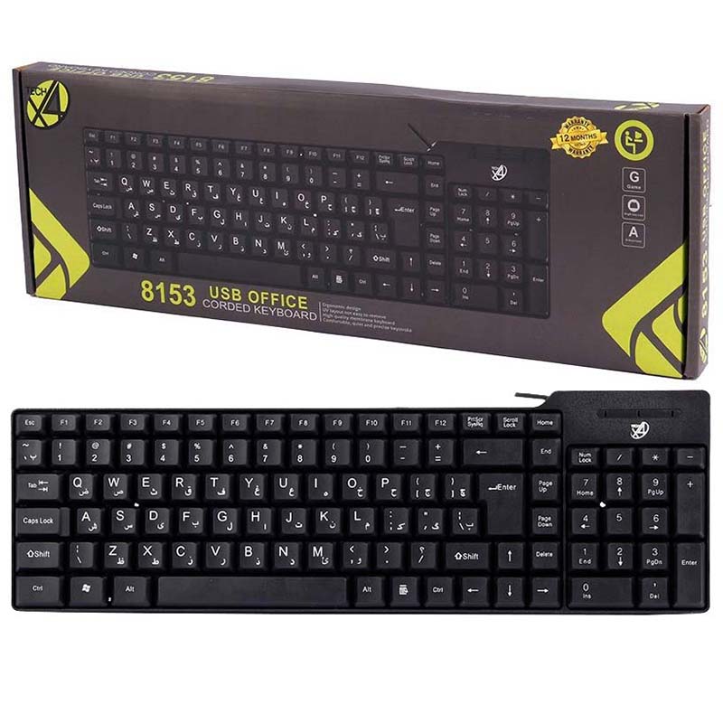 کیبورد سیمی ایکس فورتک X4Tech 8153