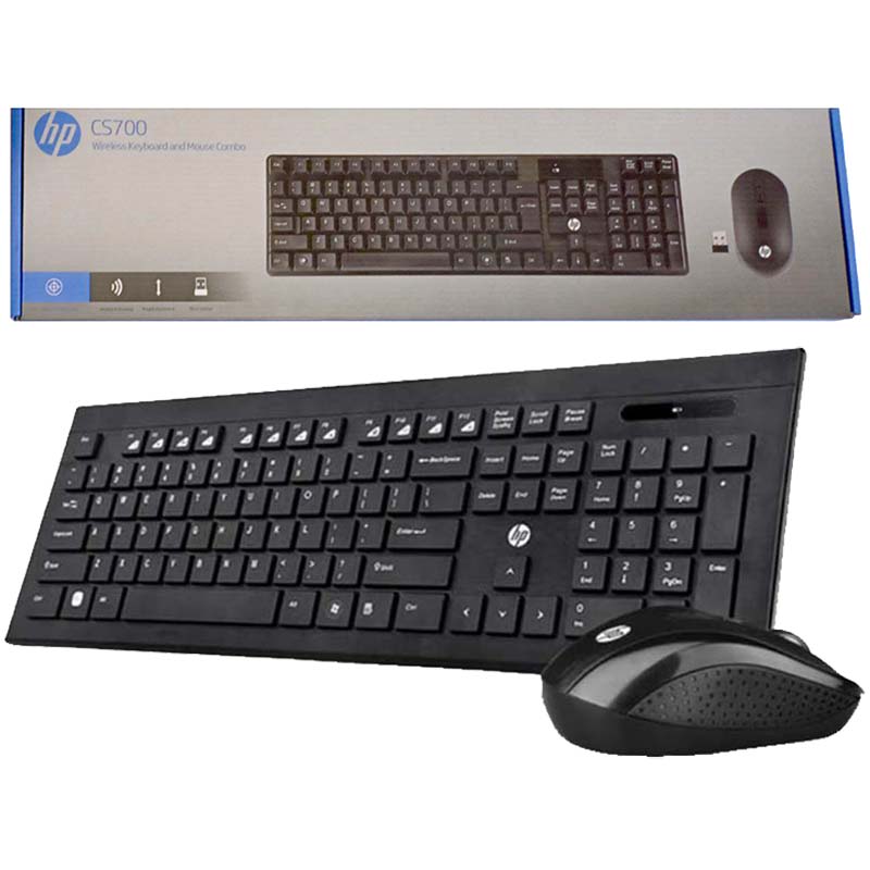 کیبورد و ماوس بی سیم اچ پی HP CS700