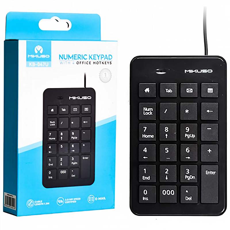 کیبورد ناملاک سیمی میکاسو Mikuso KB-047