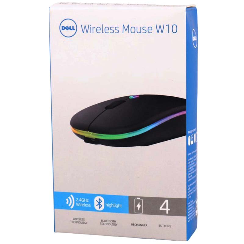 ماوس بی سیم شارژی طرح دل DELL W10
