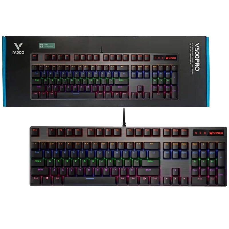 کیبورد گیمینگ مکانیکال رپو Rapoo V500PRO