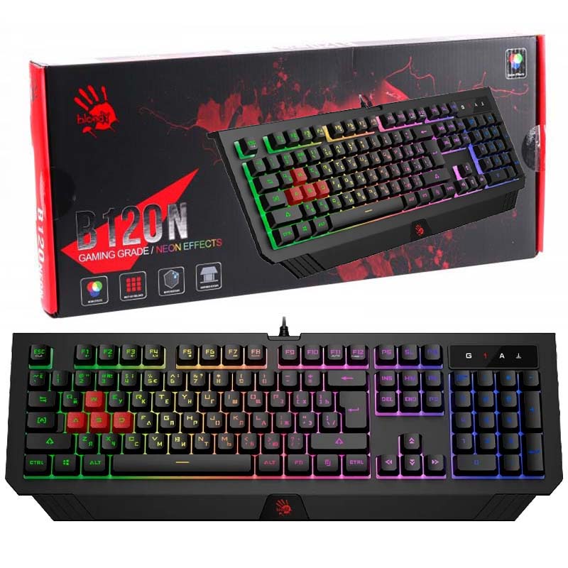 کیبورد گیمینگ ایفورتک بلادی A4TECH Bloody B120N