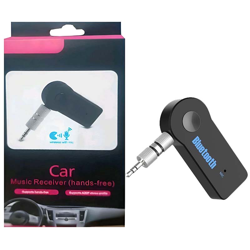 دانگل بلوتوث USB ماشین AUX پک مشکی صورتی