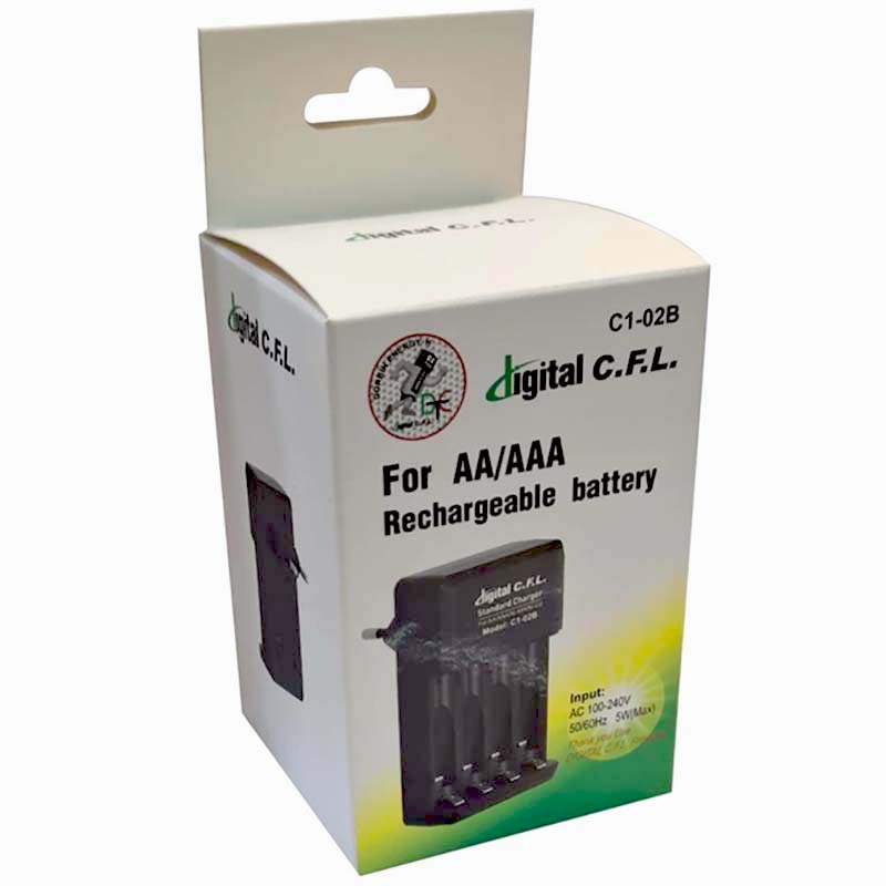 شارژر باتری سی اف ال Digital C.F.L C1-02B