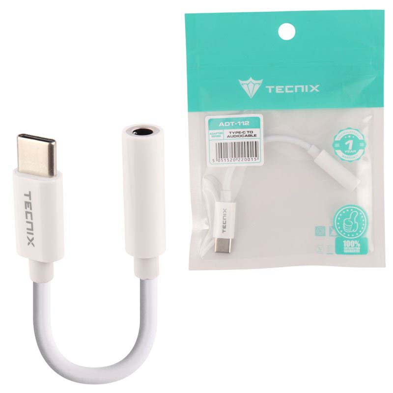 تبدیل TYPE-C To AUX تکنیکس TECNIX ADT-112