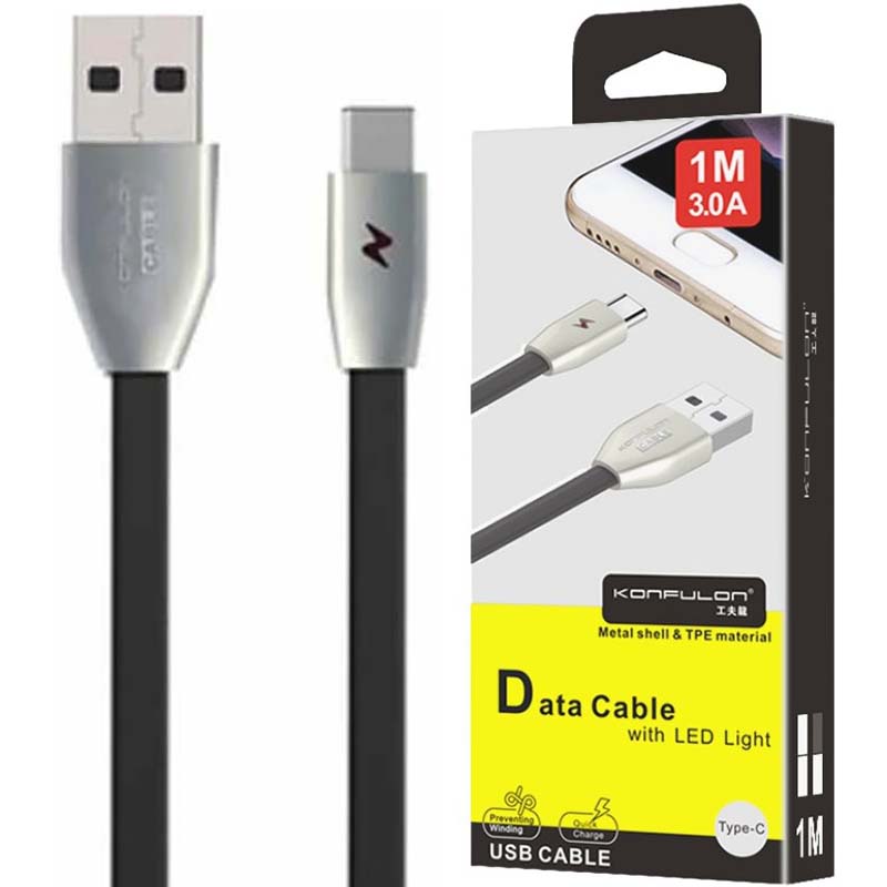 کابل شارژ Type-C کانفلون Konfulon S58