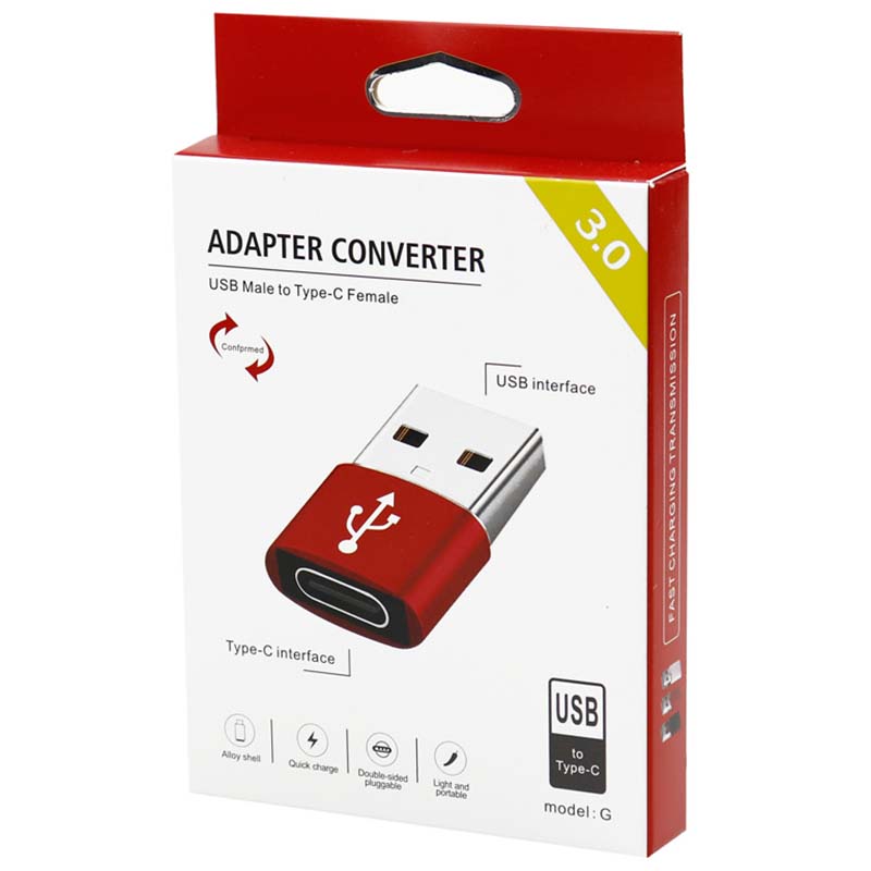 تبدیل USB2.0 TO Type-c کوچک مدل GP-90