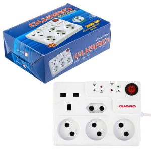 محافظ برق 5 خانه کلید دار صوتی تصویری کامپیوتر 3 متری گارد GUARD 606