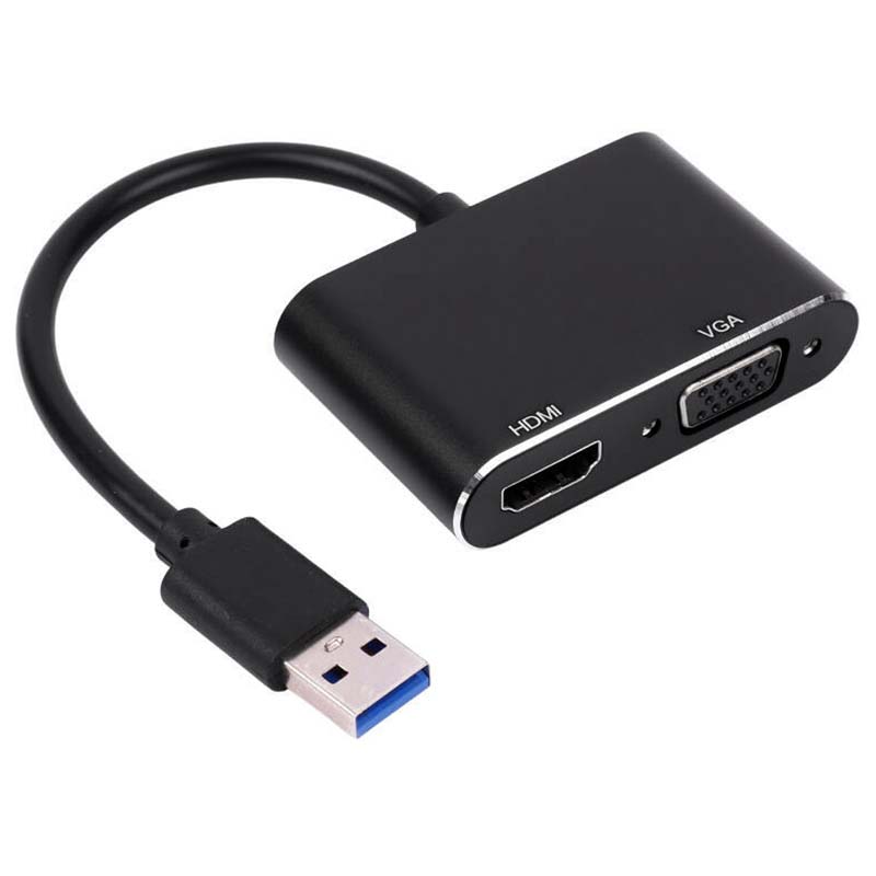 تبدیل USB3.0 TO HDMI + VGA