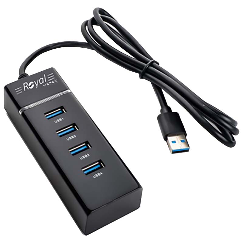 هاب 4 پورت USB3.0 رویال Royal RH3-303