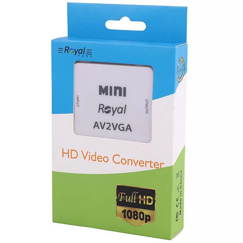 تبدیل AV TO VGA رویال Royal RC-330